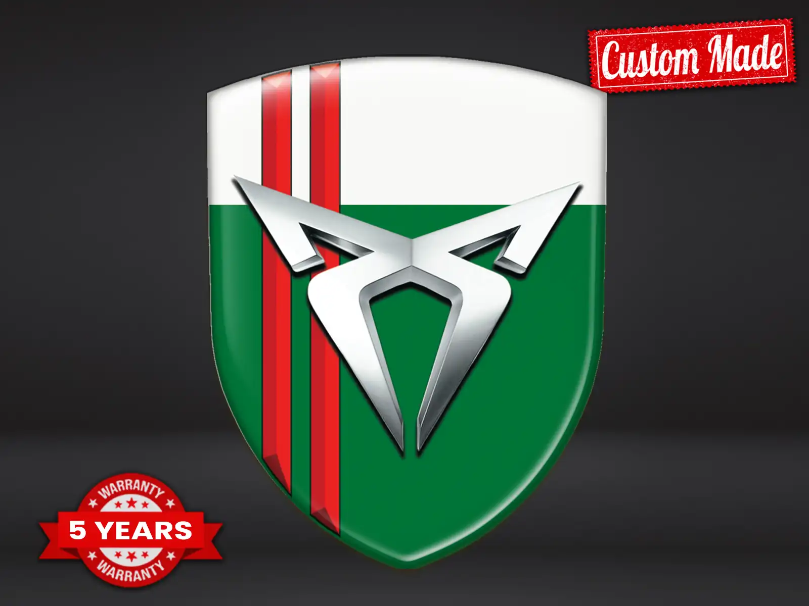 Seat Cupra Emblemas Auto Personalizados Alta Gama Diseño Moderno